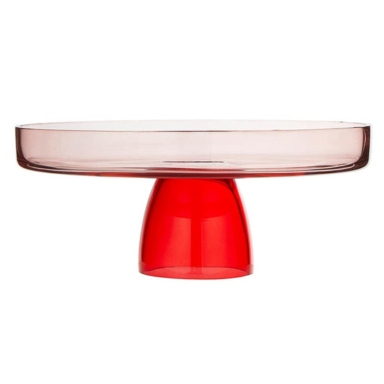 9.5" Glass Cake Stand