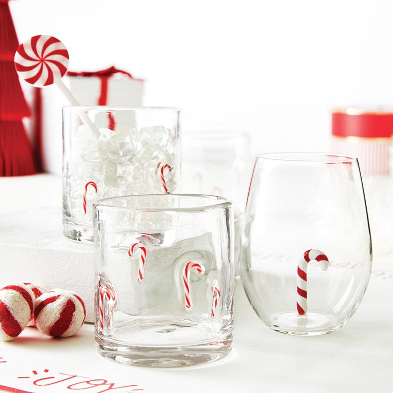 Peppermint Acrylic Stir Sticks