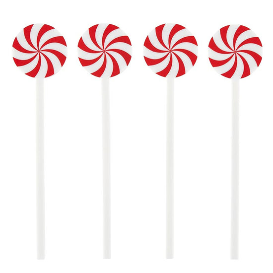 Peppermint Acrylic Stir Sticks