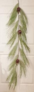 6' Ice Needle Pine Garland