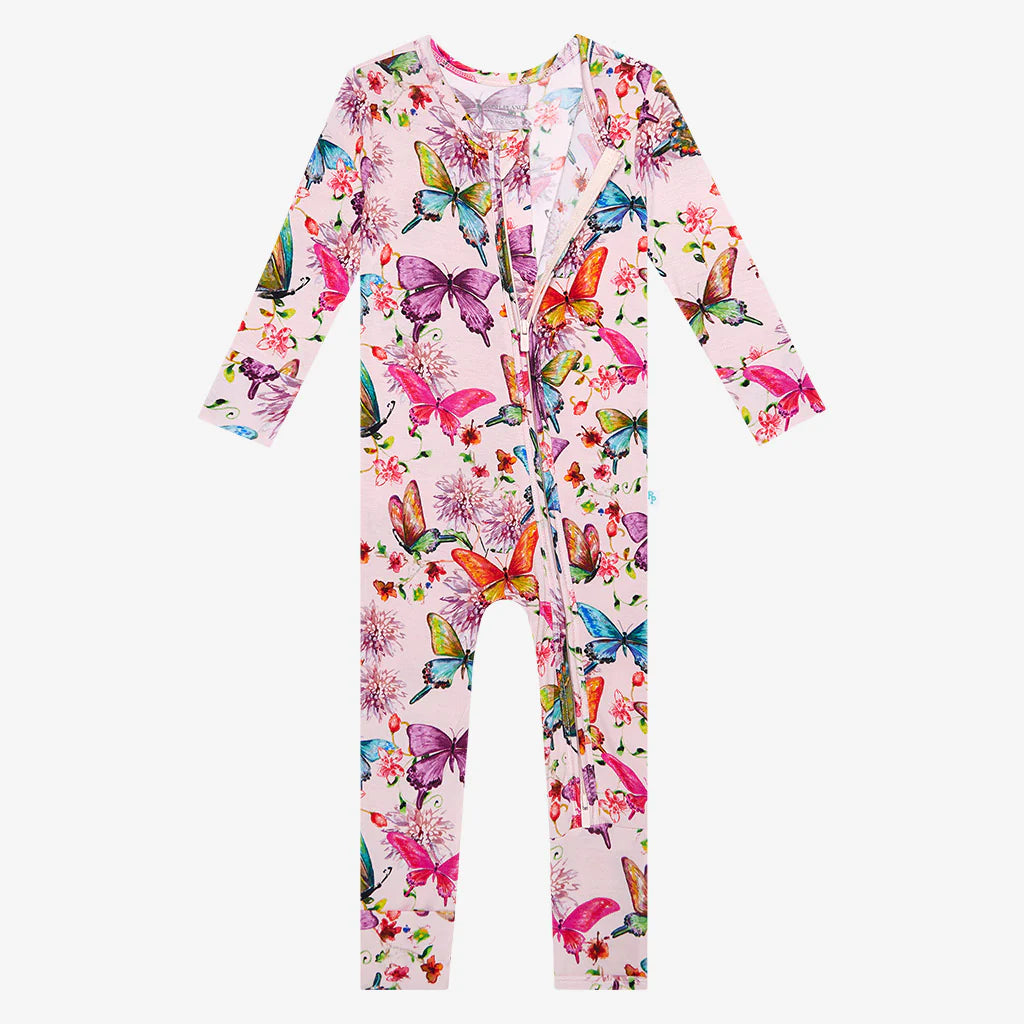 Watercolor Butterfly Convertible Bamboo One Piece