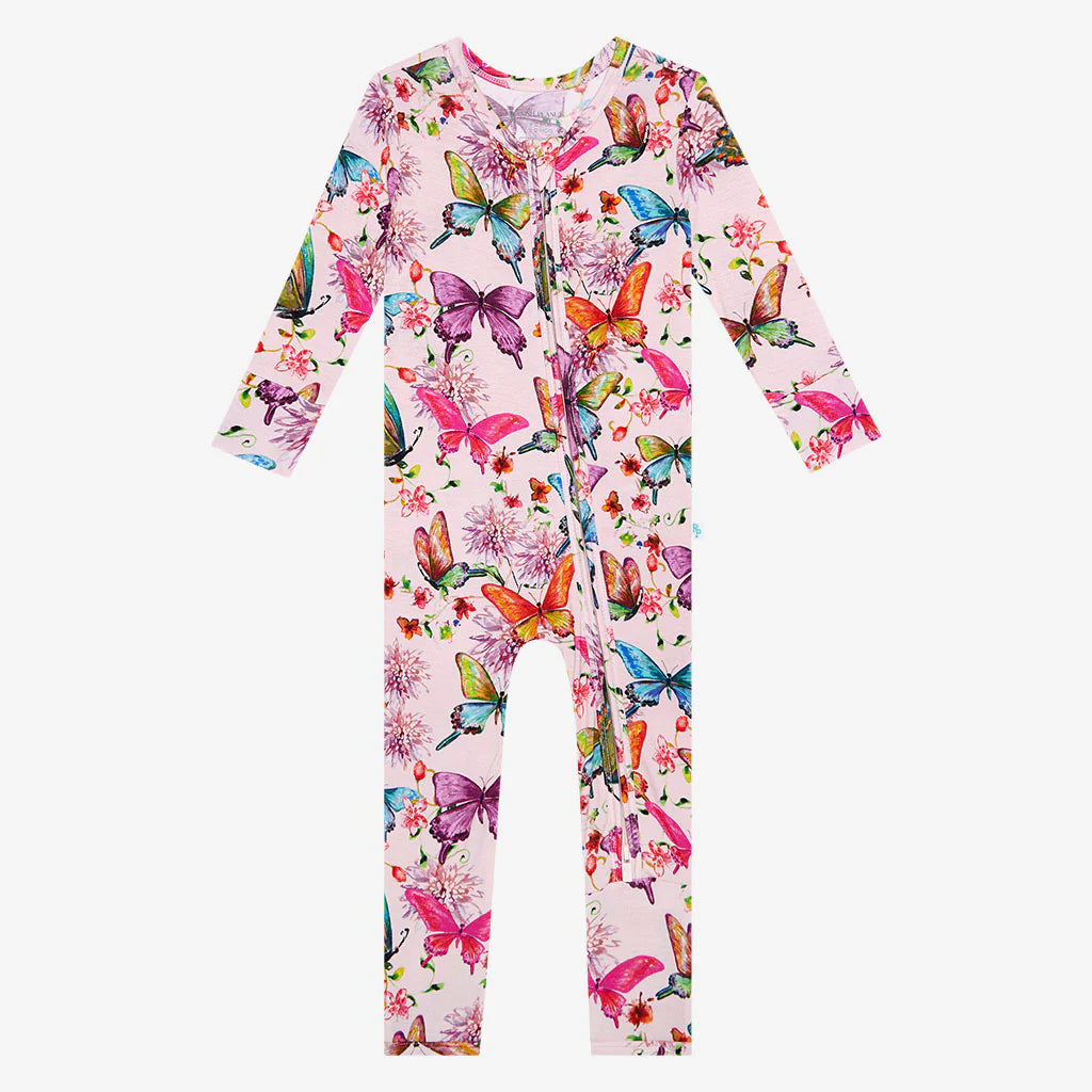 Watercolor Butterfly Convertible Bamboo One Piece