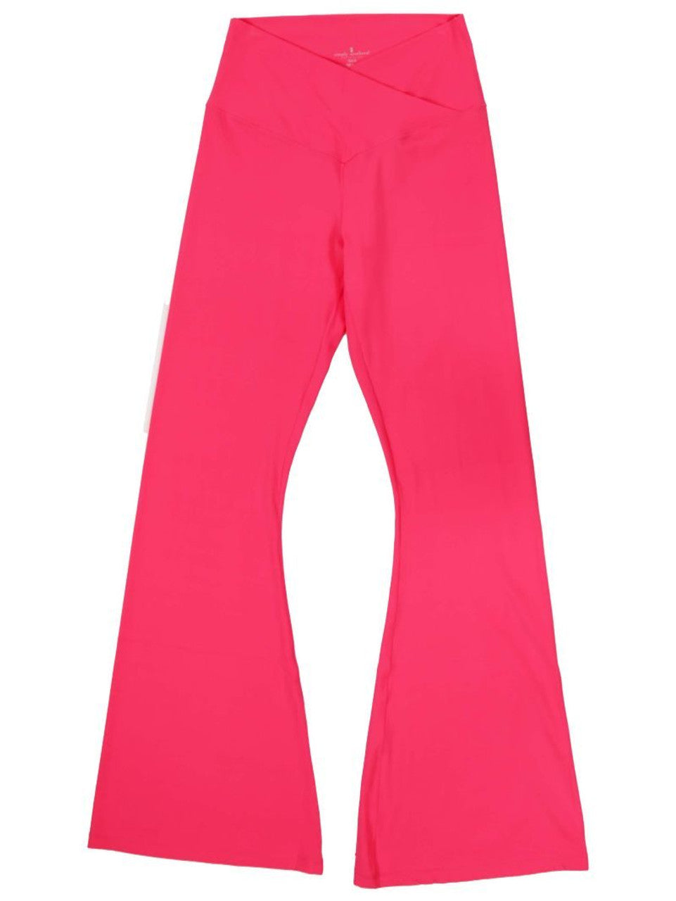 Pink Wide Leg Flare Pant