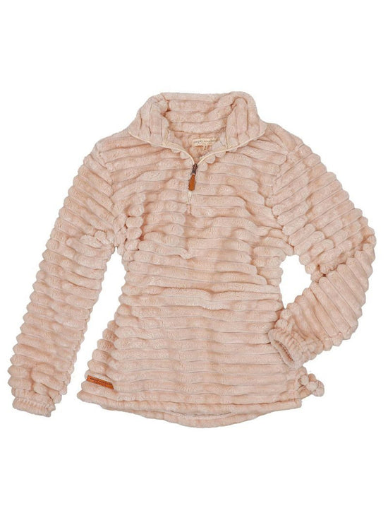 Luxe Pullover in color Tan Snow