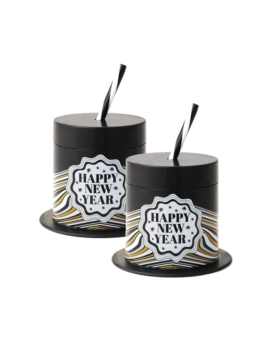 New Years Eve Party Hat Sipper Cups