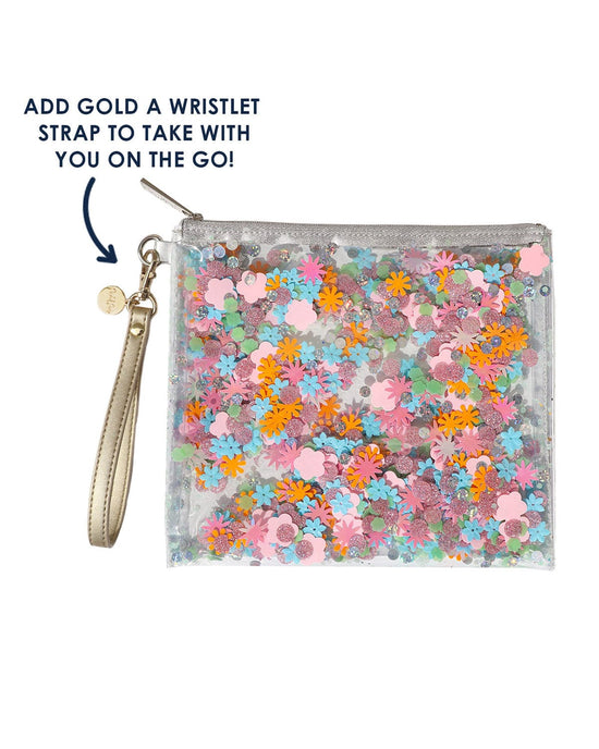 Flower Confetti Everything Pouch