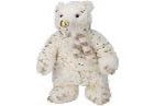 Medium Plush Polar Bear Stuffed Animal with Metallic Detailing