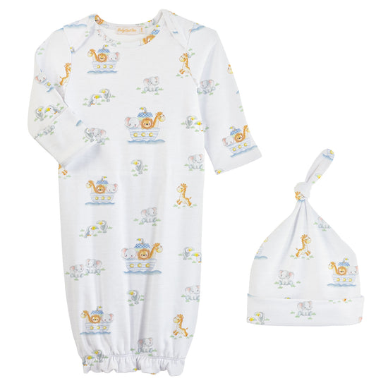 Noah's Ark Gown with Hat Set