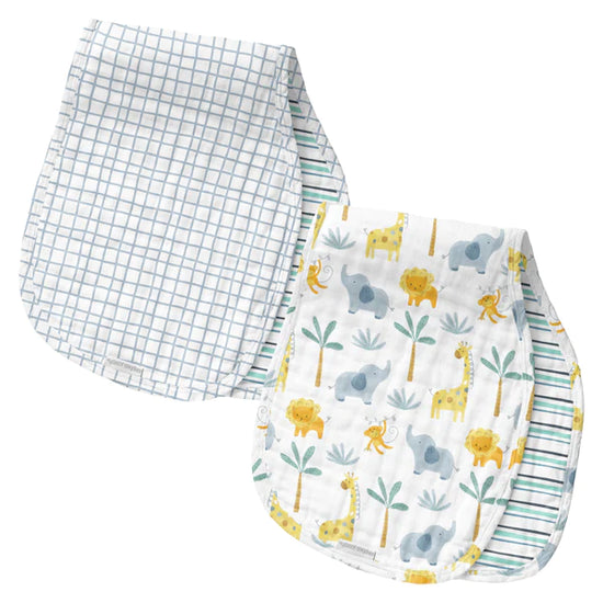 Set of 2 Muslin Burp Cloths