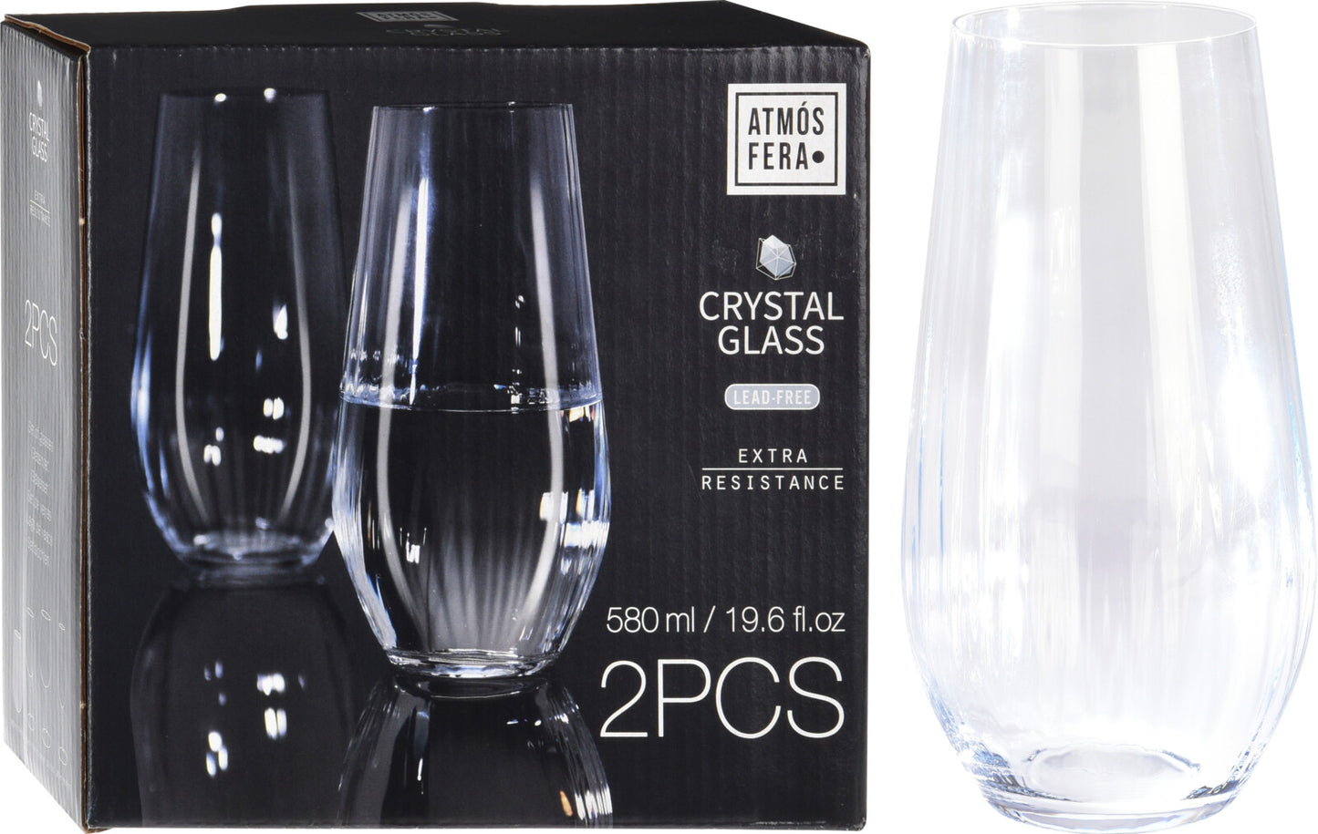 Crystalline Water Glasses S/2