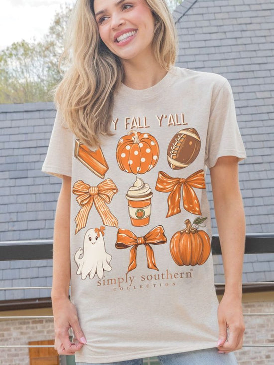 Happy Fall Ya'll Oatmeal Tee