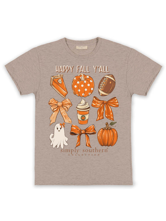 Happy Fall Ya'll Oatmeal Tee