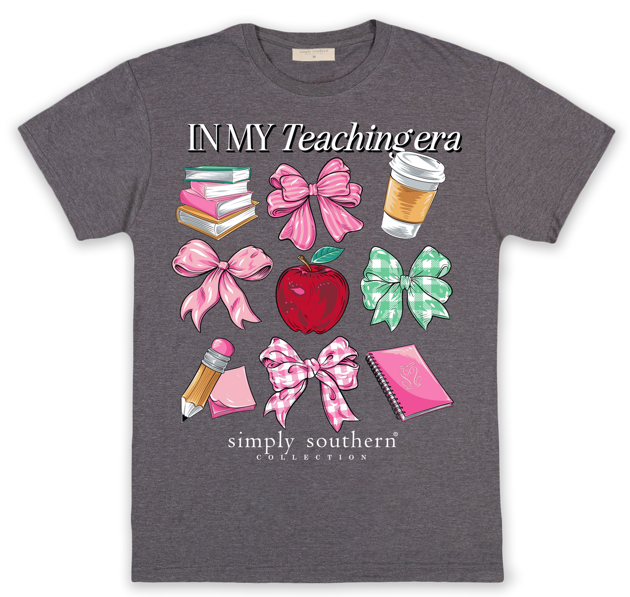 SS Heather Grey Teacher Tee