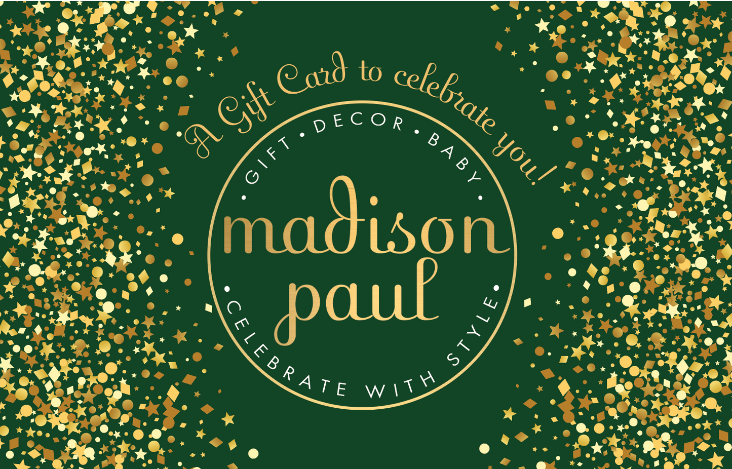 Madison Paul Gift Card