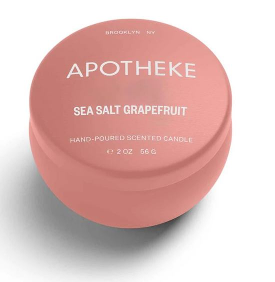 Sea Salt Grapefruit Mini Candle Tin 2oz
