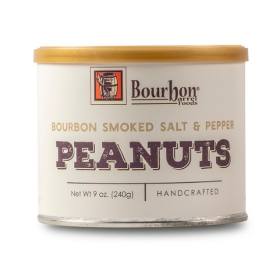 Bourbon Smoked Salt & Pepper Peaunuts