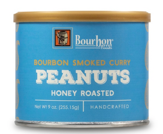 Bourbon Smoked Curry Honey Roasted Peanuts