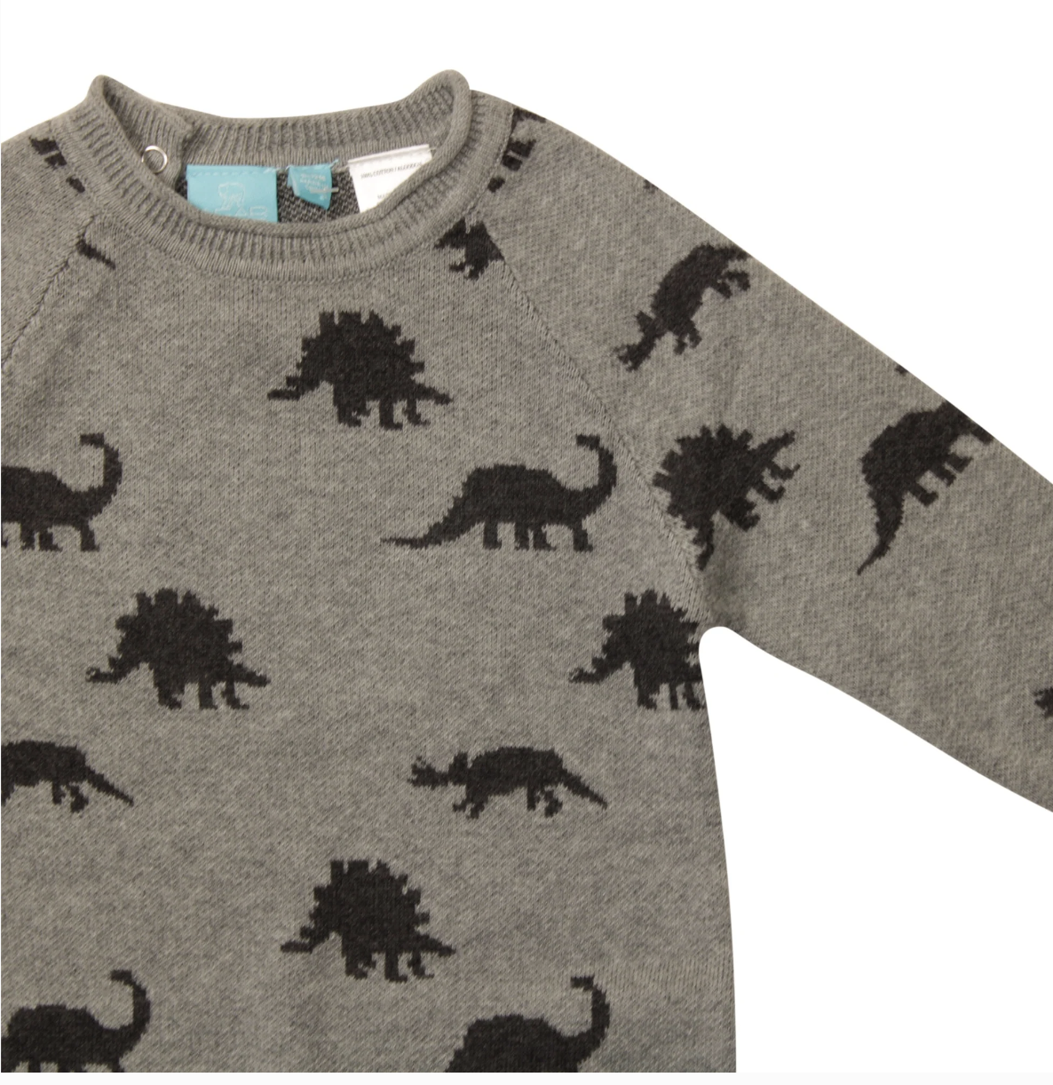 Dinosaur Sweater Romper