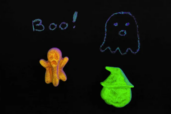 Ghost Halloween Chalk