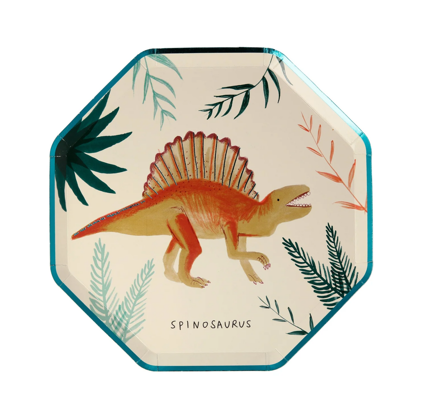 Dinosaur Side Plates (Set/8)