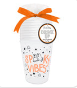 Spooky Vibes Shatterproof Cups S/8