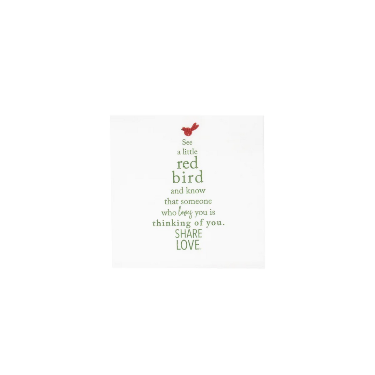 Papersoft Napkins Holiday Cardinal Tree Cocktail Napkins (Pack of 20)