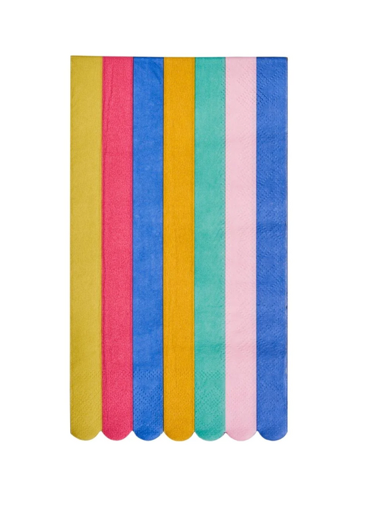 Guest Towel Napkin Multicolor - 20pkg