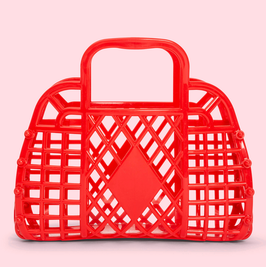 Mini Red Retro Basket