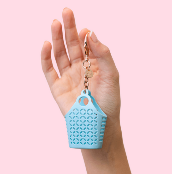 Atomic Blue Itty Bitty Bag Charm