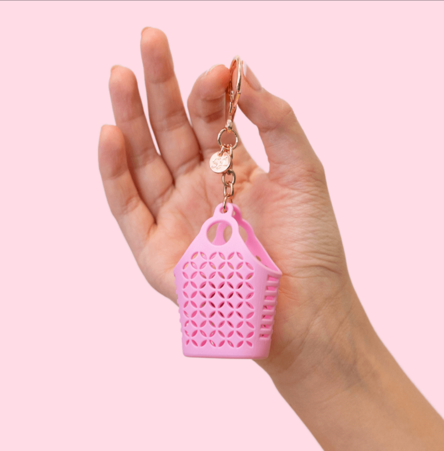 Atomic Bubblegum Pink Itty Bitty Bag Charm