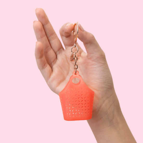 Atomic Neon Orange Itty Bitty Bag Charm