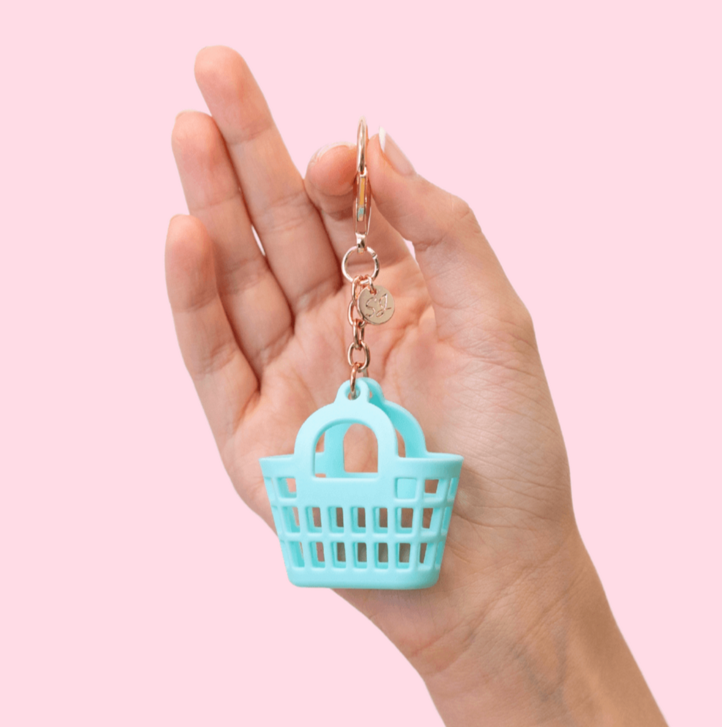 Seafoam Rosie Itty Bitty Bag Charm