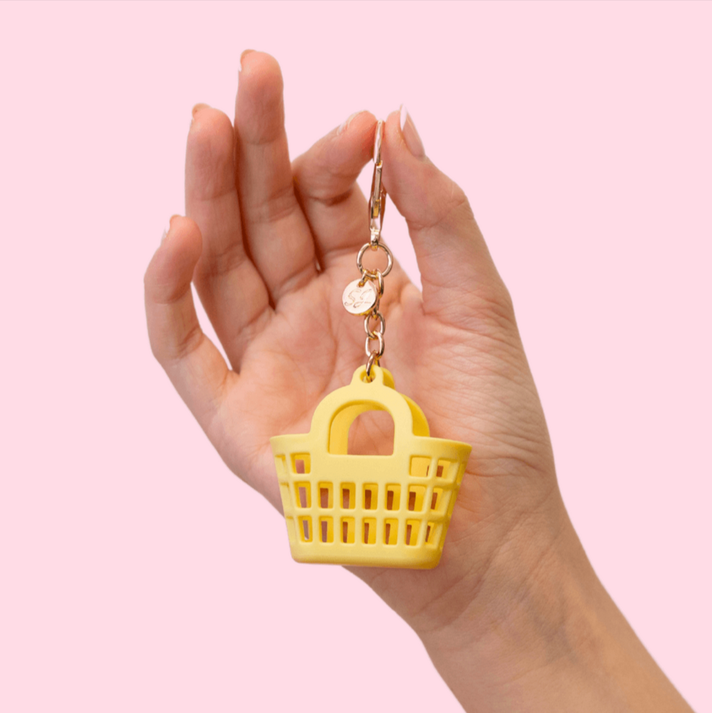 Yellow Rosie Itty Bitty Bag Charm