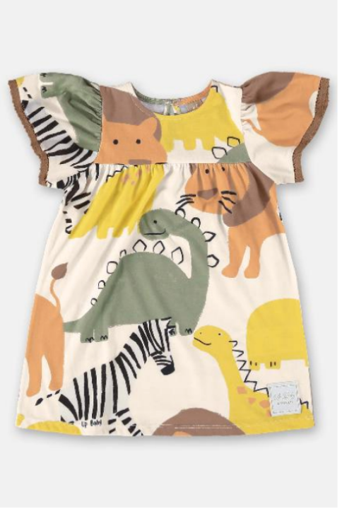 Neutral Safari Dress