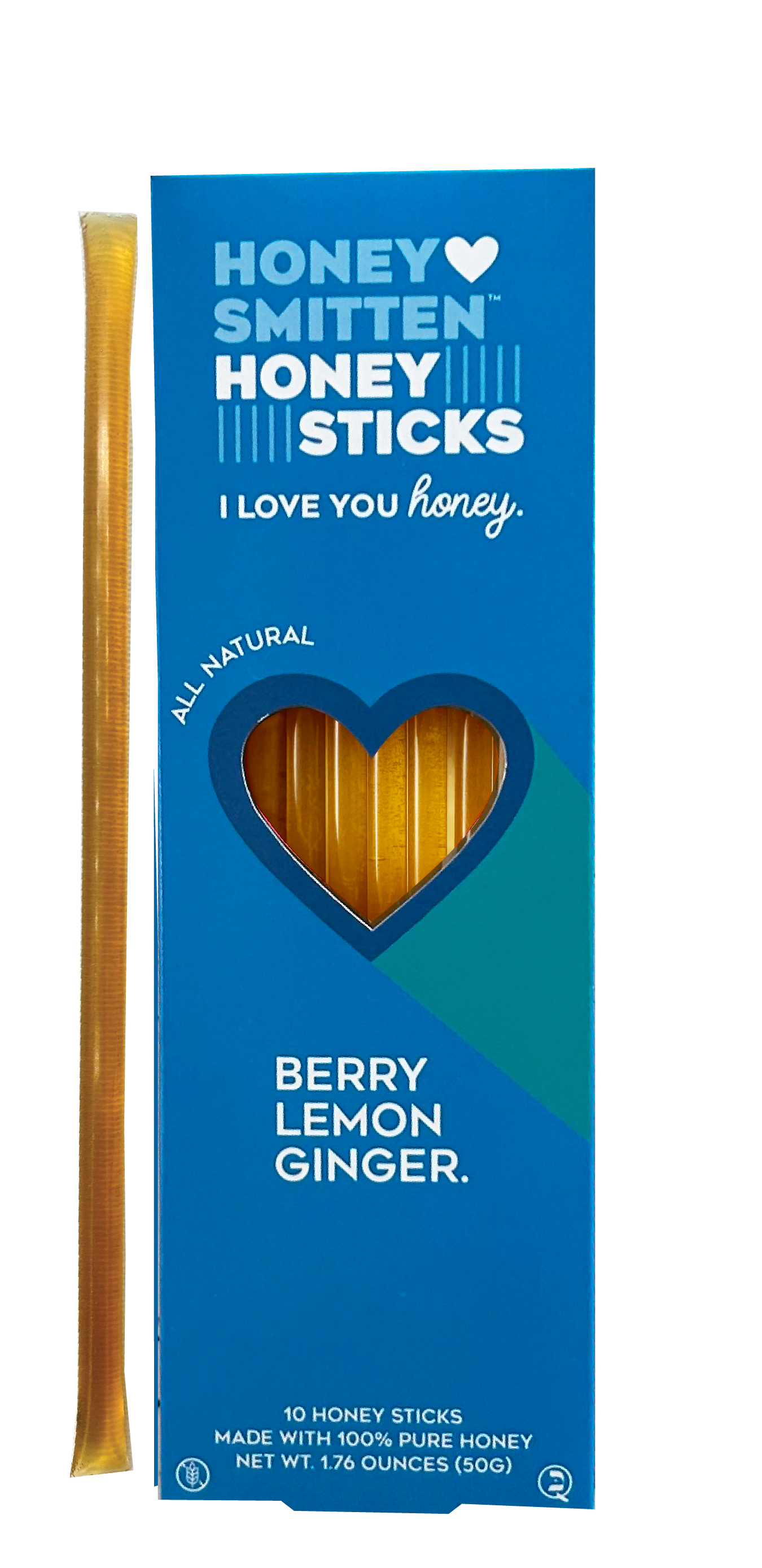 Berry Lemon Ginger Honey Sticks