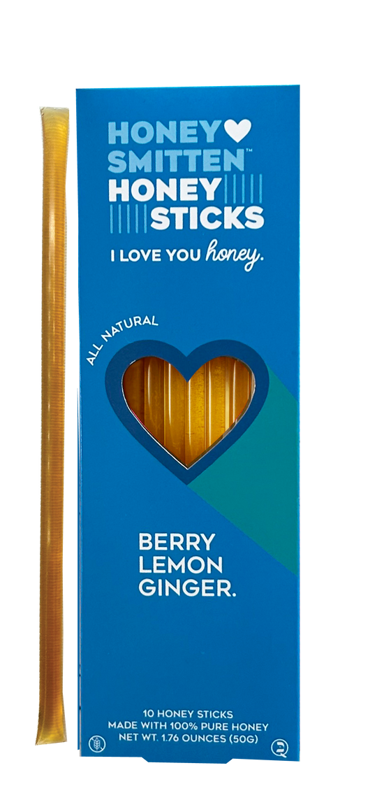 Berry Lemon Ginger Honey Sticks