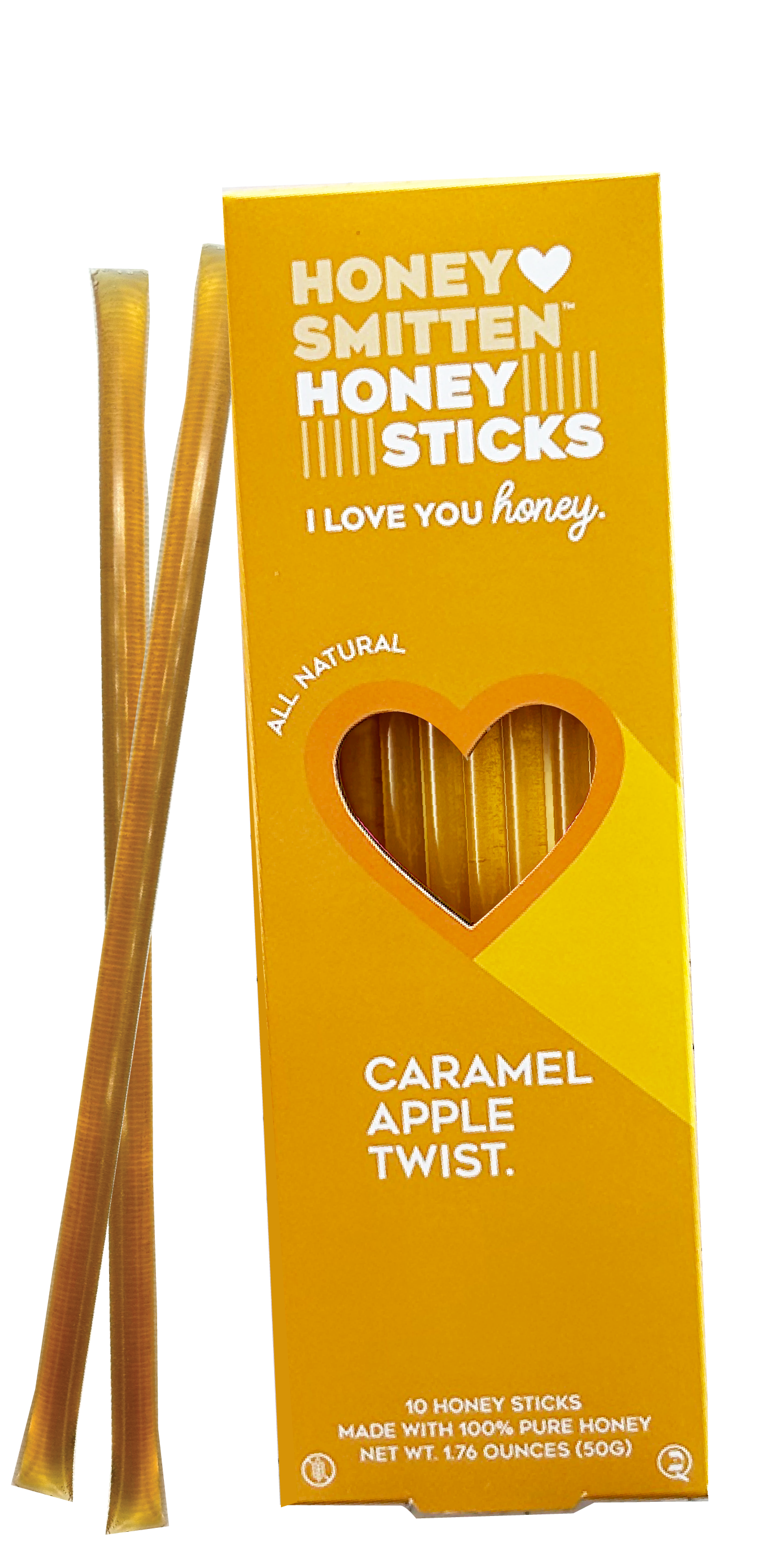Caramel Apple Twist Honey Sticks