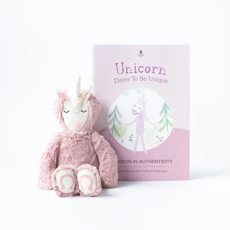 Unicorn Kin + Lesson Book - Unicorn Dares to be Unique: A Lesson in Authenticty