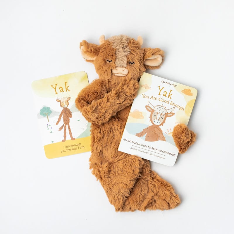 Yak Snuggler + Introduction Book - Yak, You Are Good Enough: An Introduction to Self Acceptance