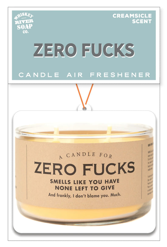 Zero F*cks Air Freshener