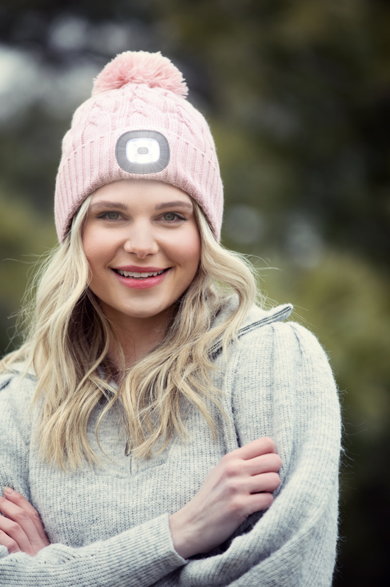 Pink Night Scope® Nova Pom Hat