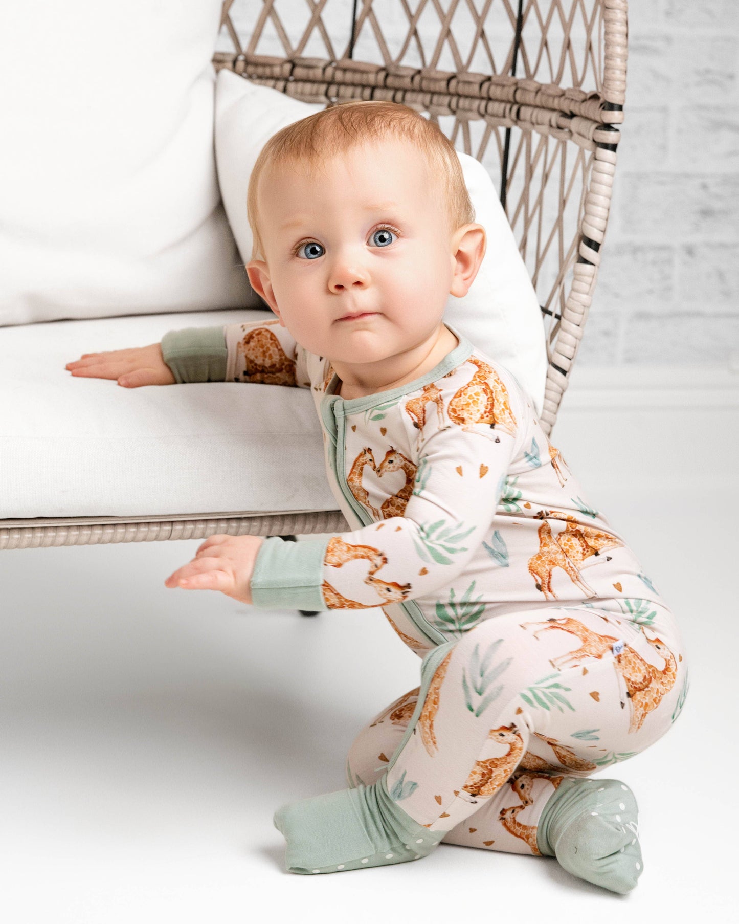 Mother's Love (Giraffe) Romper