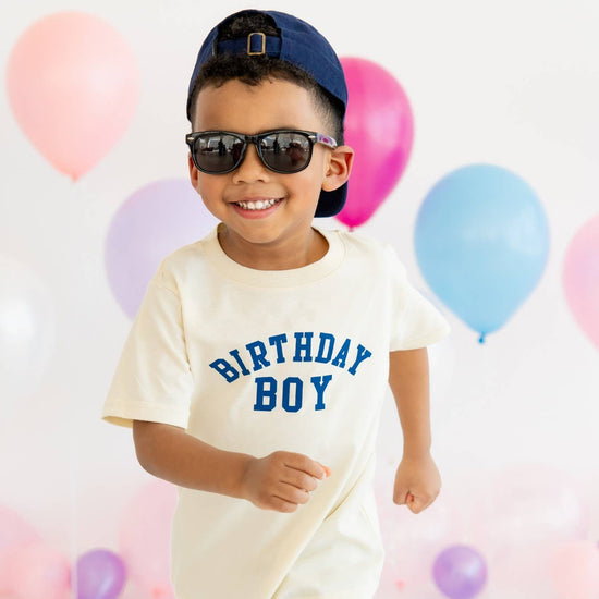 Birthday Boy Varsity Short Sleeve T-Shirt