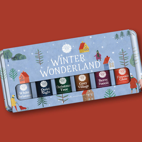 Winter Wonderland Essential Oil Tin Set Of 6