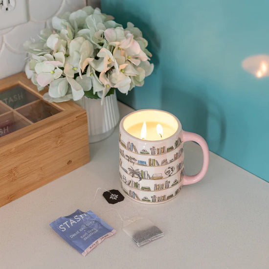 Sweet Grace Book Collection Candle/Mug Duo