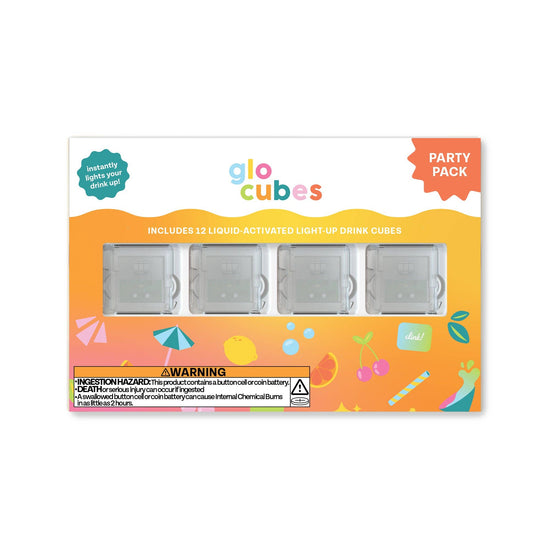 Glo Cubes Multicolored 12-Pack (NEW)