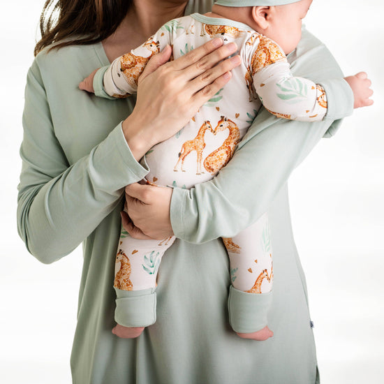 Mother's Love (Giraffe) Romper