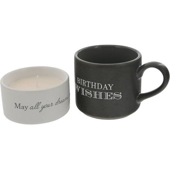 Birthday Stacking Mug and Candle Set