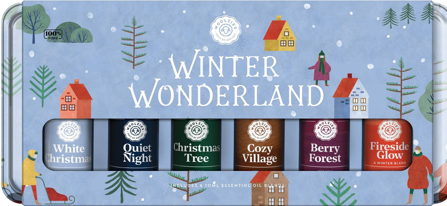 Winter Wonderland Essential Oil Tin Set Of 6