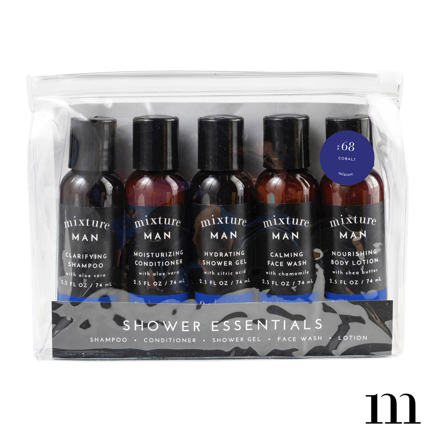 Mixture Man Shower Essentials Gift Set: No 68 Cobalt